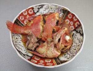 クリックで拡大表示 クルマダイの煮つけ