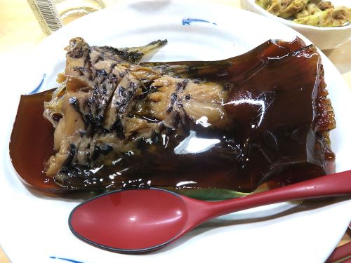 クリックで拡大表示 いがみの煮つけ