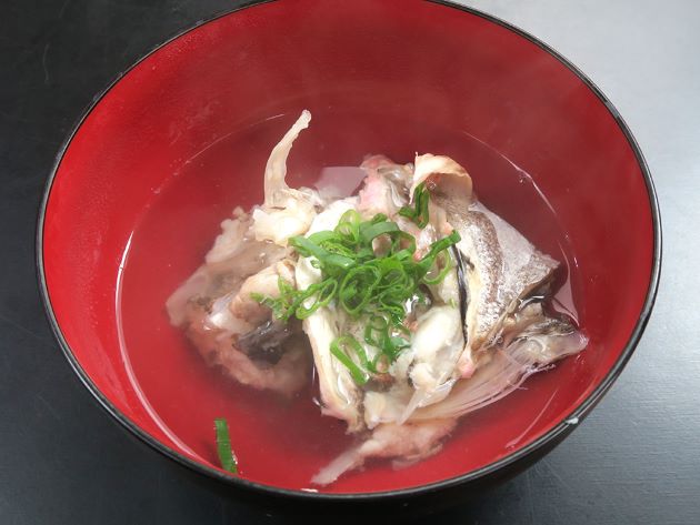 ひげだらの潮汁