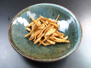 クリックで拡大表示 かりっとわかさぎ