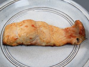 クリックで拡大表示 サケのみそ漬け