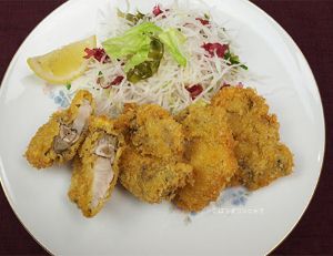 クリックで拡大表示 イタボガキのフライ