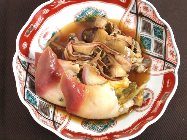 ウバガイ(ホッキガイ)の煮貝