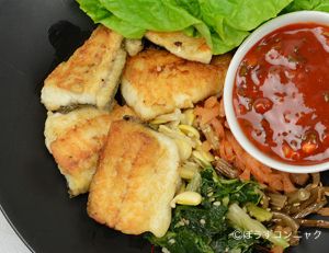 クリックで拡大表示 メジナのごま油焼き