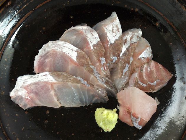 カナガシラの刺身