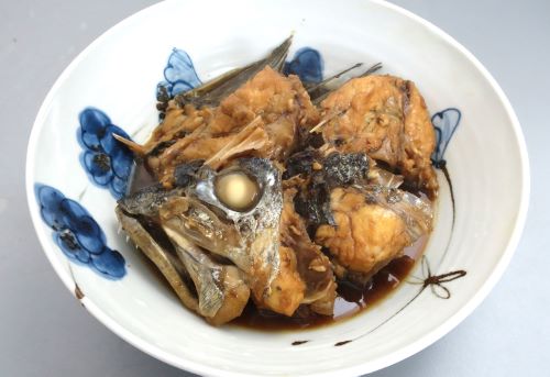 クリックで拡大表示 オオニベの煮つけ