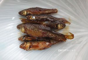 クリックで拡大表示 タモロコの煮つけ