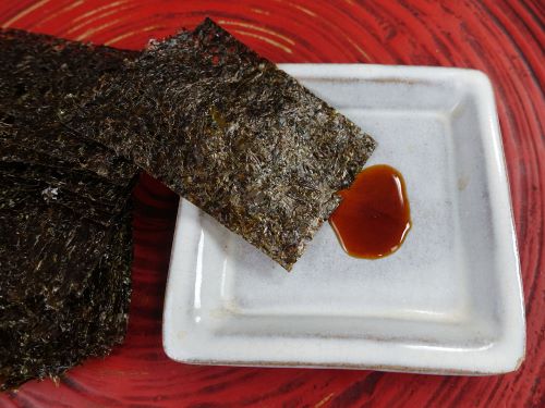 クリックで拡大表示 あまのりの板のり