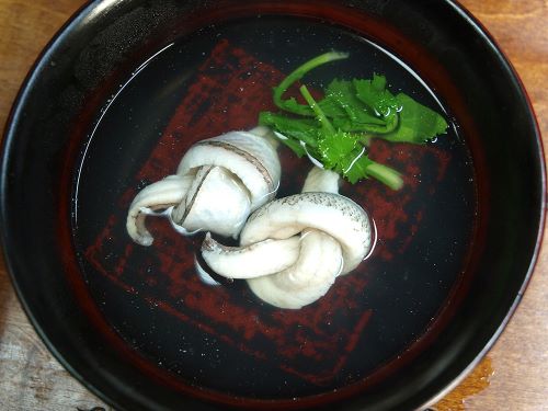 クリックで拡大表示 サヨリのお吸いもの