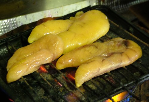 真子の塩焼き