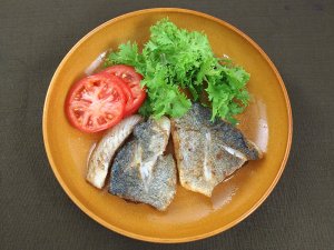 スズキのムニエル