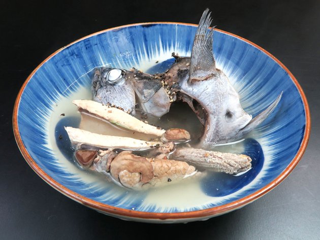 スマの塩煮