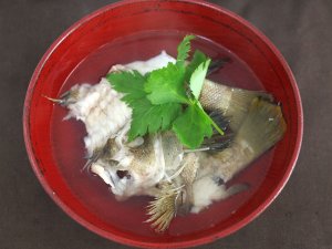 セトダイの潮汁