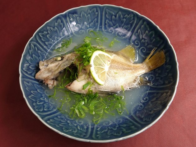 セトダイの酒塩煮