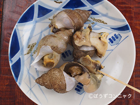 カシマナダバイの塩ゆで