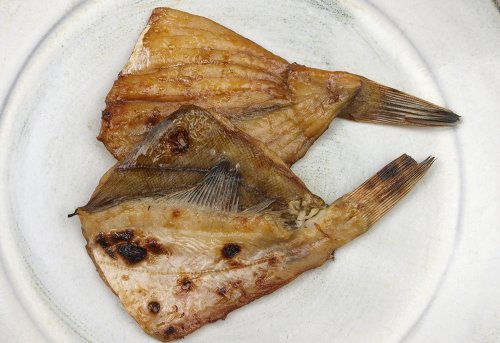 しろがれいのしょうゆ干し