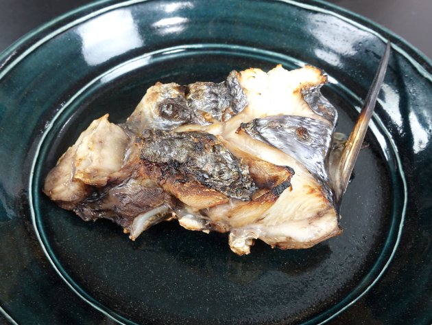 ギンザメの塩焼き