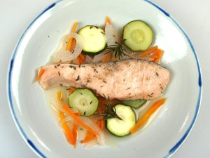 サーモンの冷製