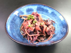 ヒメコウイカの煮つけ