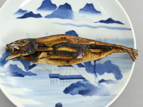 浜焼き、焼きさば