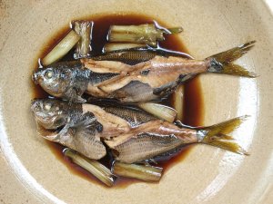 タカベの煮つけ