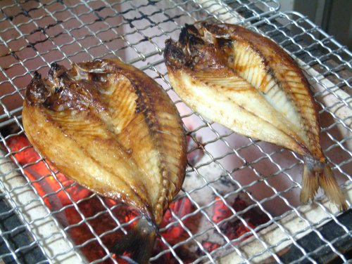 タカベの開き