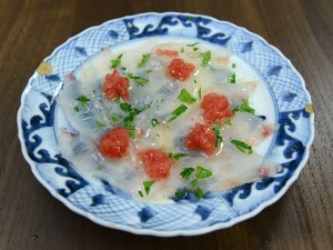 ムラソイのカルパッチョ