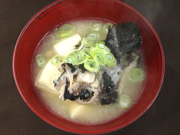 ムラソイのみそ汁