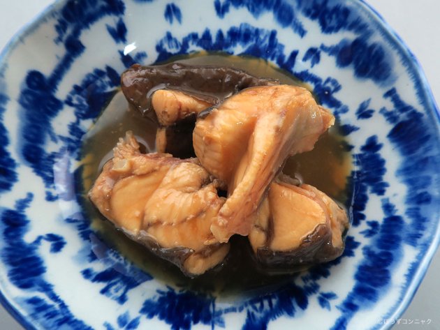 コモンサカタザメのみそ煮