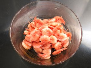 ヒメアマエビの煮つけ