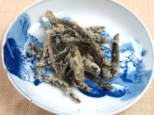 どじょうの唐揚げ