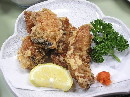 ナマズの唐揚げ
