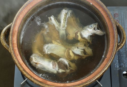 ハタハタのしょっつる鍋