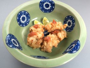 ハモの唐揚げ