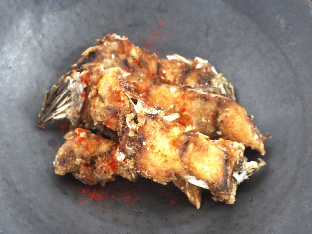 ホホスジタルミの唐揚げ