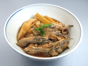 ヒラと竹の子の煮つけ