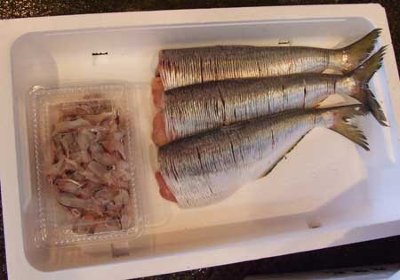 ヒラの刺身