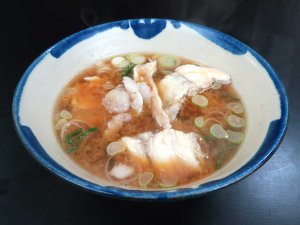 ヒラスズキの魚汁