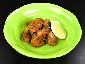 ヒラスズキの唐揚げ
