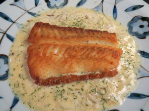 ヒラメのフレンチ