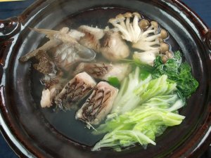 ブダイのちり鍋