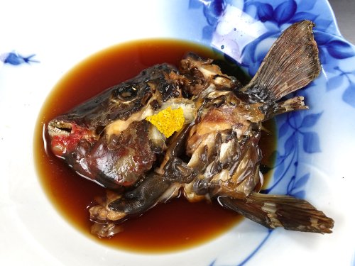 ブダイの煮つけ