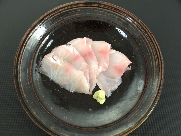 ブダイの昆布締め<