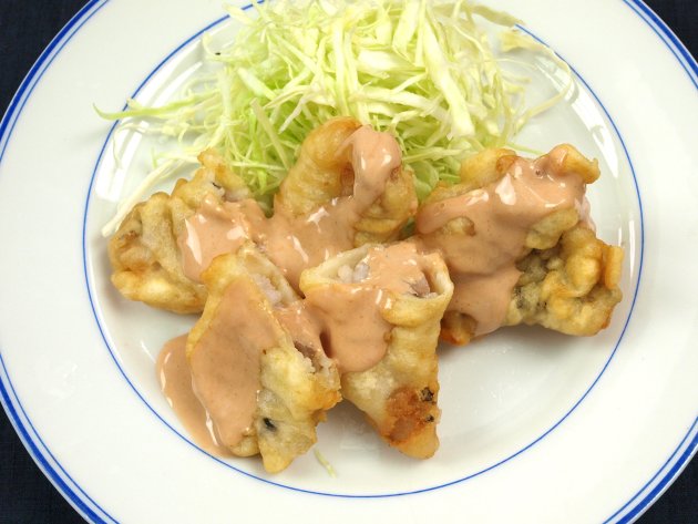 ブダイの長崎風天ぷら