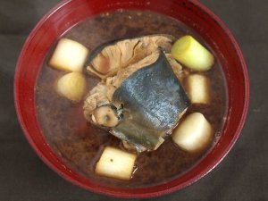 ぶりのみそ汁