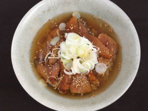 メジロの茶漬け