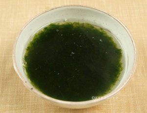 ヒロハノヒトエグサの汁