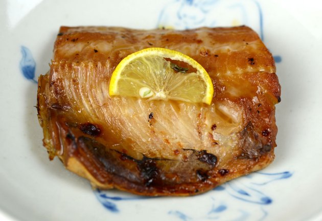 ホッケの幽庵焼き