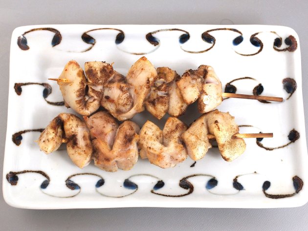 ボラうすの塩焼き