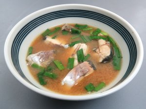 マアジのみそ汁